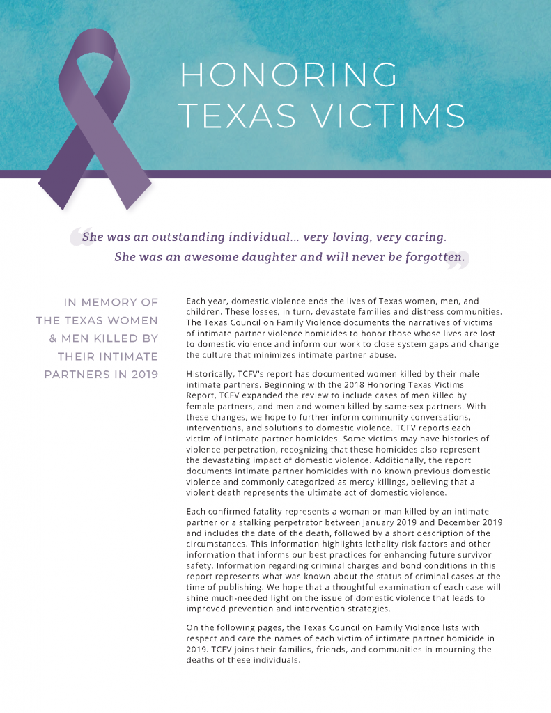 domestic violence in texas charges